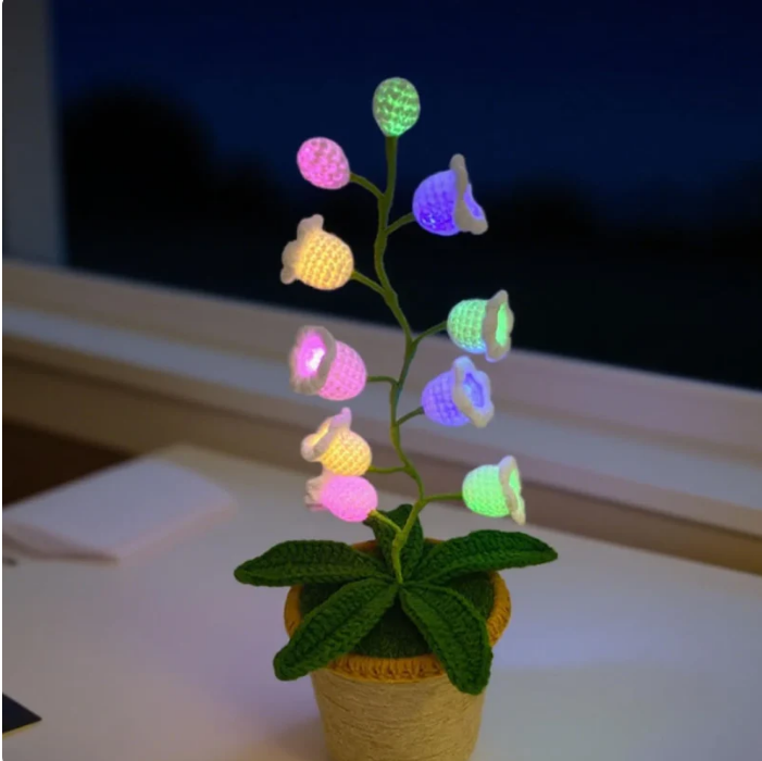 Handmade Crochet Glow Flower