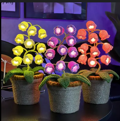 Handmade Crochet Glow Flower